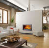 Woodfire RX 30 DS double sided inset boiler stove